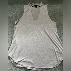 Express high neck tank shirt